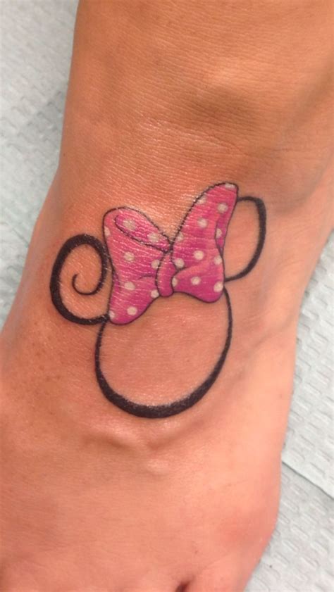 Minnie Tattoo Minnie Tattoo Mickey Mouse Tattoos Bestie Tattoo