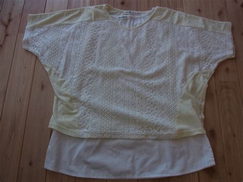 Yahoo オークション Cutie Blonde カットソー付き半袖カットソーMサ