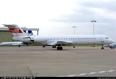 SE DUV Fokker 100 Air Express Sweden Paul Stam JetPhotos