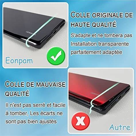 Eonpam Vitre Arri Re Pour Huawei P Pro Origine Couvercle Batterie