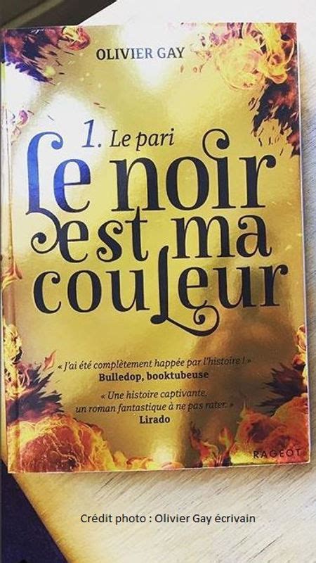 Le Noir Est Ma Couleur Tome 1 Le Pari De Olivier Gay