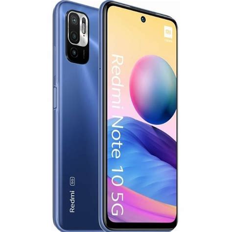 CELULAR XIAOMI REDMI NOTE 10 5G 4GB 128GB NIGHTTIME BLUE