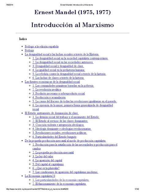 Pdf Ernest Mandel Introducción Al Marxismo Dokumen Tips