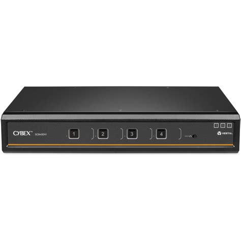 Vertiv Cybex Sc900 Secure Kvm Dual Head 4 Port Universal And Dvi D