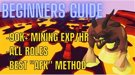 Ultimate Volcanic Mine Guide K Xp Hr Osrs Youtube