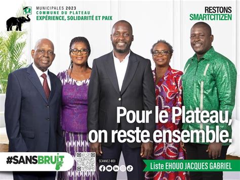 Municipales Jacques Ehouo Faire Du Plateau Une Smart City