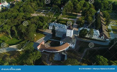 Palace Complex Biala Podlaska Zespol Palacowy Radziwillow Aerial View