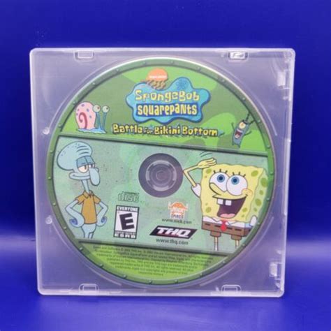 SpongeBob SquarePants Battle For Bikini Bottom PC Windows CPU Disc Only EBay