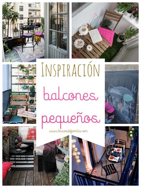 Inspiración para balcones pequeños