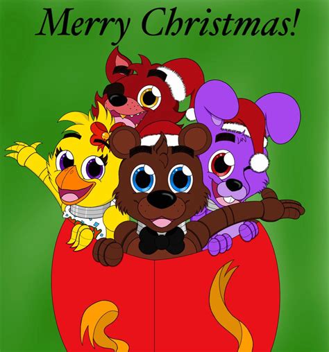 Merry fnaf christmas! by TheNerdyKat on DeviantArt