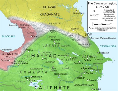 Eastern Roman (‘Byzantine’) Empire, Transcaucasia and the Umayyad ...