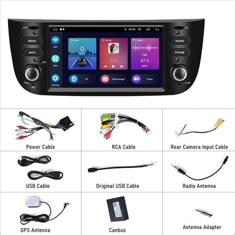 Fiat Punto Evo Linea Autoradio Gb Carplay Gps Bluetooth Kaufen Auf