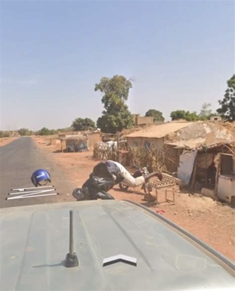 Google Maps Captures Collision Between Street View Car And Bike