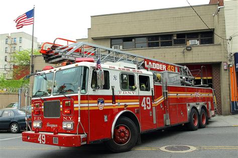 E068l Fdny Yankee Bombers Ladder 49 Highbridge Bronx Flickr