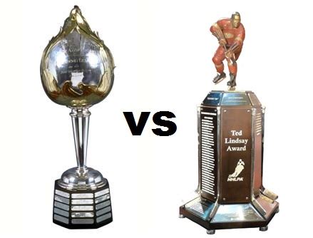 Dirty Dangle Hockey: Hart Memorial Trophy Vs. Ted Lindsay Award