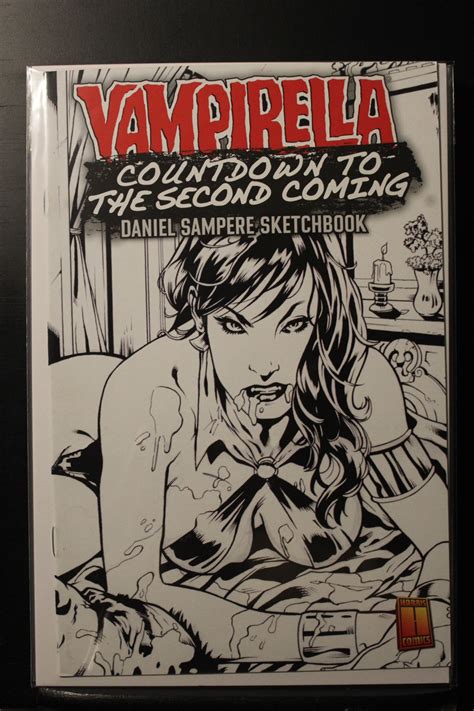 Countdown To Vampirella The Second Coming Daniel Sampere Sketchbook