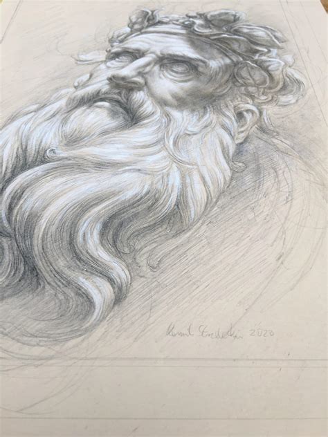 Silverpoint drawing :: Behance