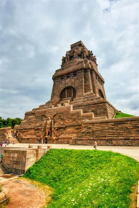 Leipzig, Germany - July 17, 2016: Monument To the Battle of the Nations ...