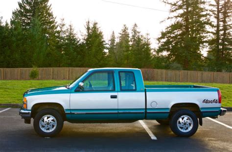 1993 Chevy Silverado K2500 Extcab 4x4 Shortbed 1 Owneronly 70 298 Original Miles For Sale