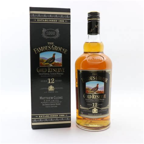 Famous Grouse Year Old Gold Reserve L The Nd Auction Scotch