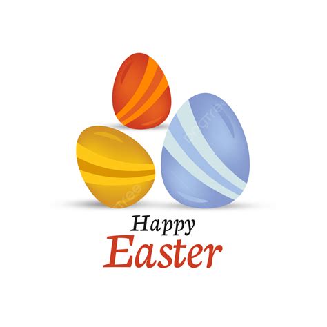 Happy Easter Egg Vector Art Png Happy Easter Day With Egg Easter Day Rabbit Egg Png Image