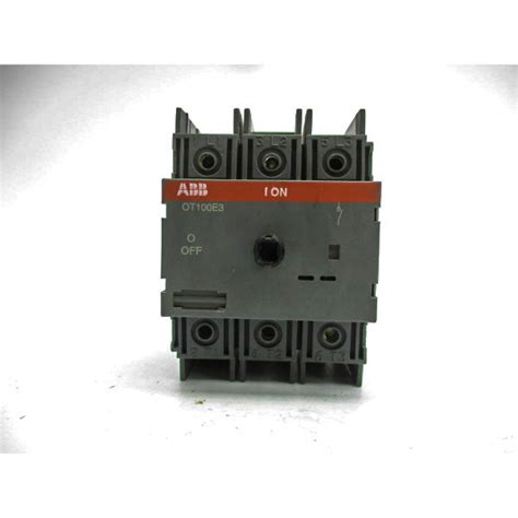 ABB OT100E3 600VAC 100A UNMP – MRO Global Solutions