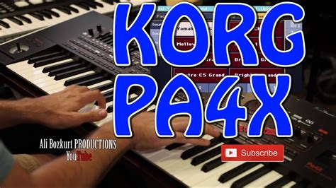 Korg Pa X Yeni Arabesk Damar Elektro Baglama Kanun Youtube