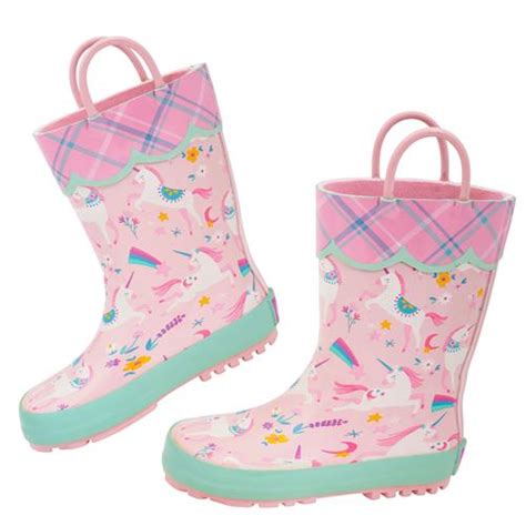 Stephen Joseph Pink Unicorn Rain Boots Ashton House