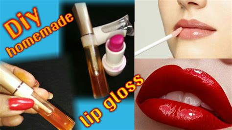 How To Make Lip Gloss At Home 💋👄 Youtube