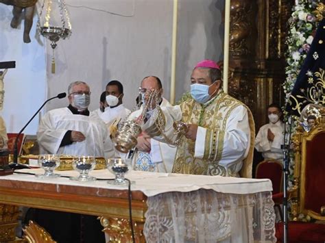 La Misa Estacional Presidida Por El Nuncio Ap Stolico De Su Santidad El