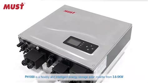 Must Ph1100 Pro 5kw 6kw 48vdc Pv500v On Off Grid High Frequency Hybrid