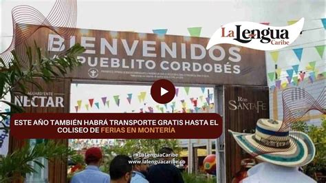 Este A O Tambi N Habr Transporte Gratis Hasta El Coliseo De Ferias En