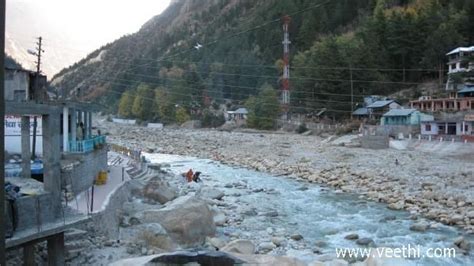 Dev Ganga River Banks From Uttar Kashi River Bank River Kashi