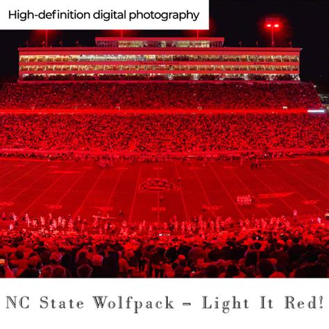 NC State Wolfpack Football Panoramic Picture - Carter-Finley Stadium ...