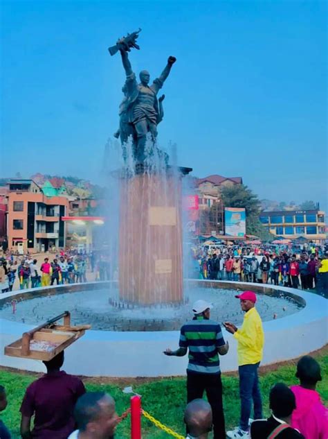 Bukavu le Jet deau de la place de lindépendance cesse de