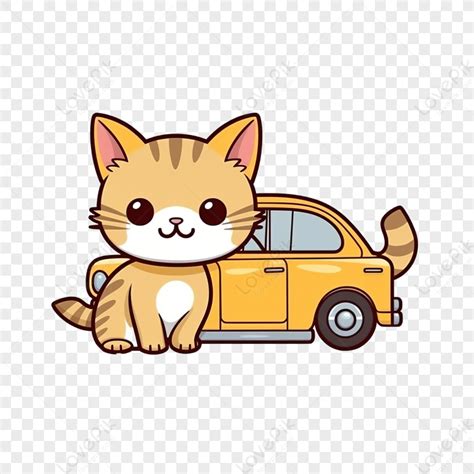 cute na pusa  cartoon ng sasakyanpagsambadoodle larawannumero ng
