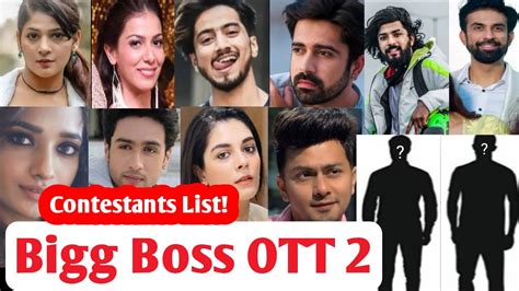 Bigg Boss OTT 2 Confirm Contestants List Bigg Boss OTT 2 Salman