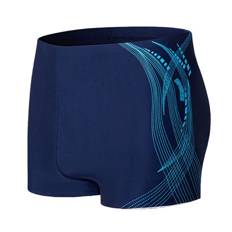 Wyobmus Men S Bikini Swim Briefs Quick Dry Printed Square Leg Swimsuit Compression Beach