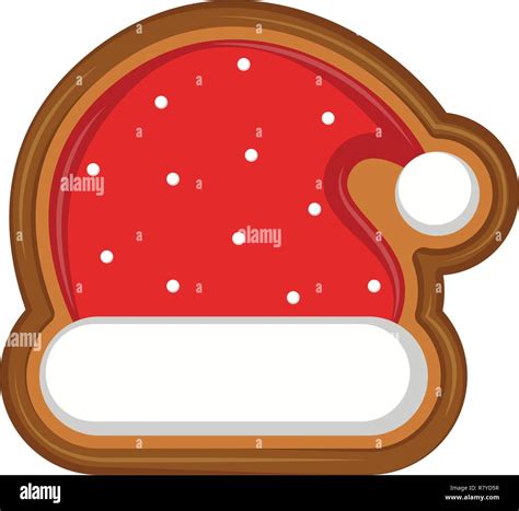 Christmas Hat Gingerbread Stock Vector Image And Art Alamy