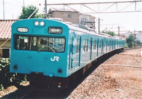 カメラと共に 第502回 103系スカイブルー羽衣線・鳳駅に入線 しげのブログ