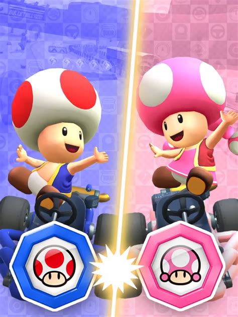 File MKT Toad Vs Toadette Tour Png Super Mario Wiki The Mario