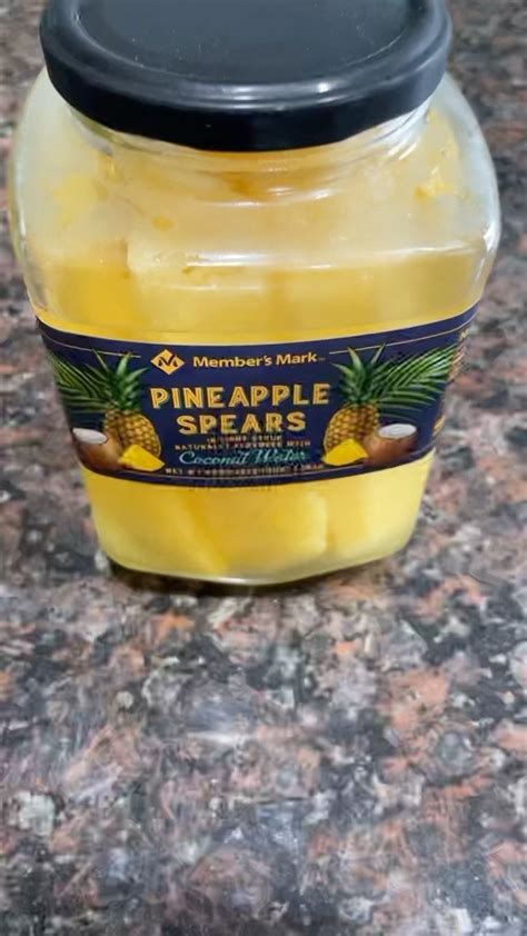 Nelja5 On Instagram Pineapple Spears With Coconut Water Delicious