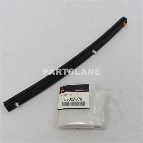 Mitsubishi OEM 08-15 Lancer Hood-front Weatherstrip Seal 5902A078 for ...
