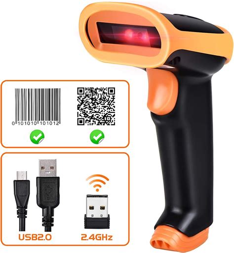 Beva 1d 2d Qr Wireless Barcode Scanner Handeld Automatic 2