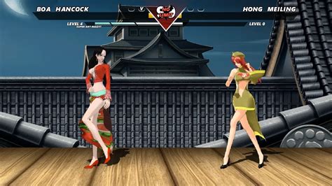 Boa Hancock Vs Hong Meiling Mugen High Level Insane Epic Fight