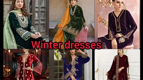 Velvet Dress Winter Party Ke Liye Bnaye Velvet Ke Ye Zabardast Dresses