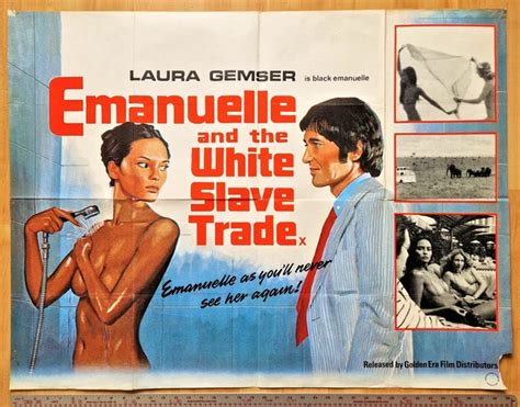 EMANUELLE AND THE White Slave Trade 1978 UK Quad Film Poster Laura Gemser Sex 46 00 PicClick UK