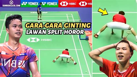 Pukulan Tergokil Ginting Bikin Pusing Pemain HongKong QF India Opem