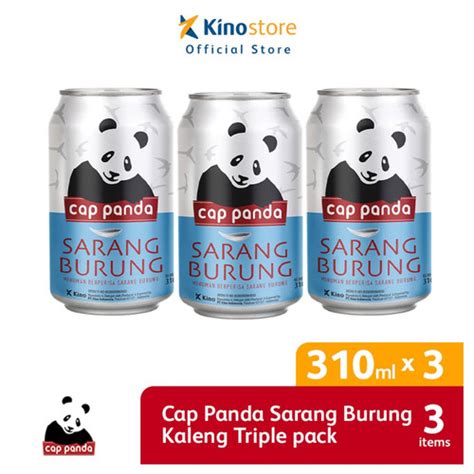 Promo Cap Panda Sarang Burung Kaleng 310ml Multipack Free Instance