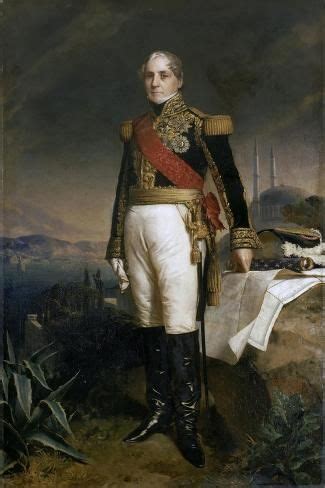 Portrait Of Horace Fran Ois S Bastiani Marshal Of France